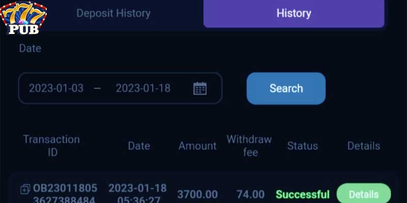 Manage Your Withdrawal 777pub Account